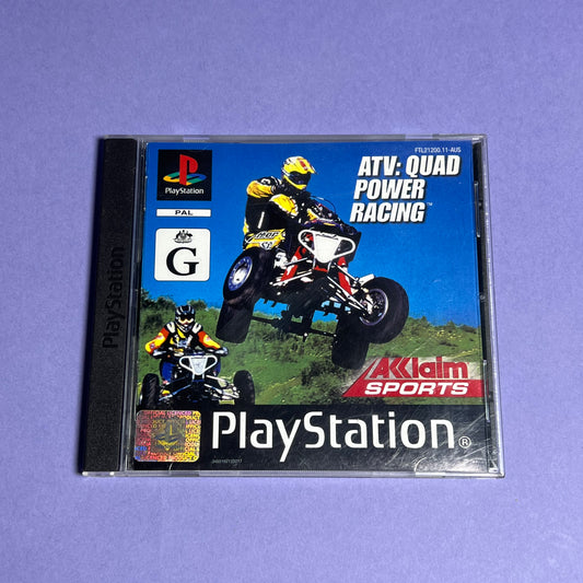ATV Quad Power Racing - PS1 Game