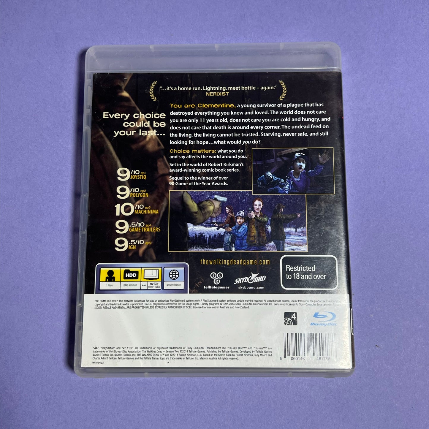 The Walking Dead Season 2 - PS3 Game