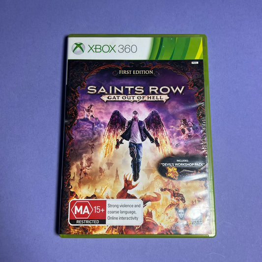Saints Row Gat Out of Hell - Xbox 360 Game