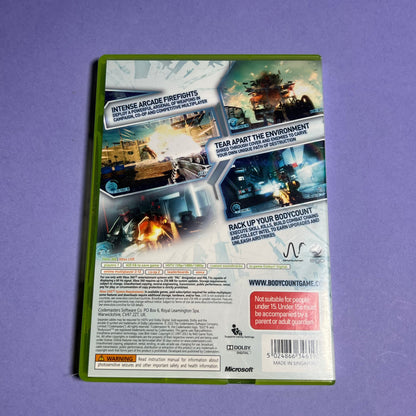 Bodycount - Xbox 360 Game