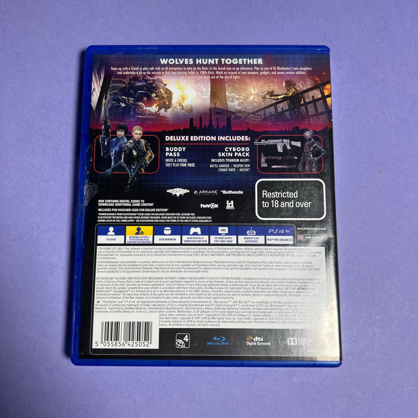 Wolfenstein Youngblood Deluxe Edition - PS4 Game