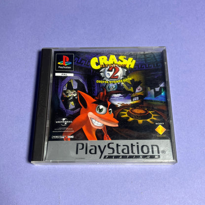 Crash Bandicoot 2 Cortex Strikes Back - PS1 Game