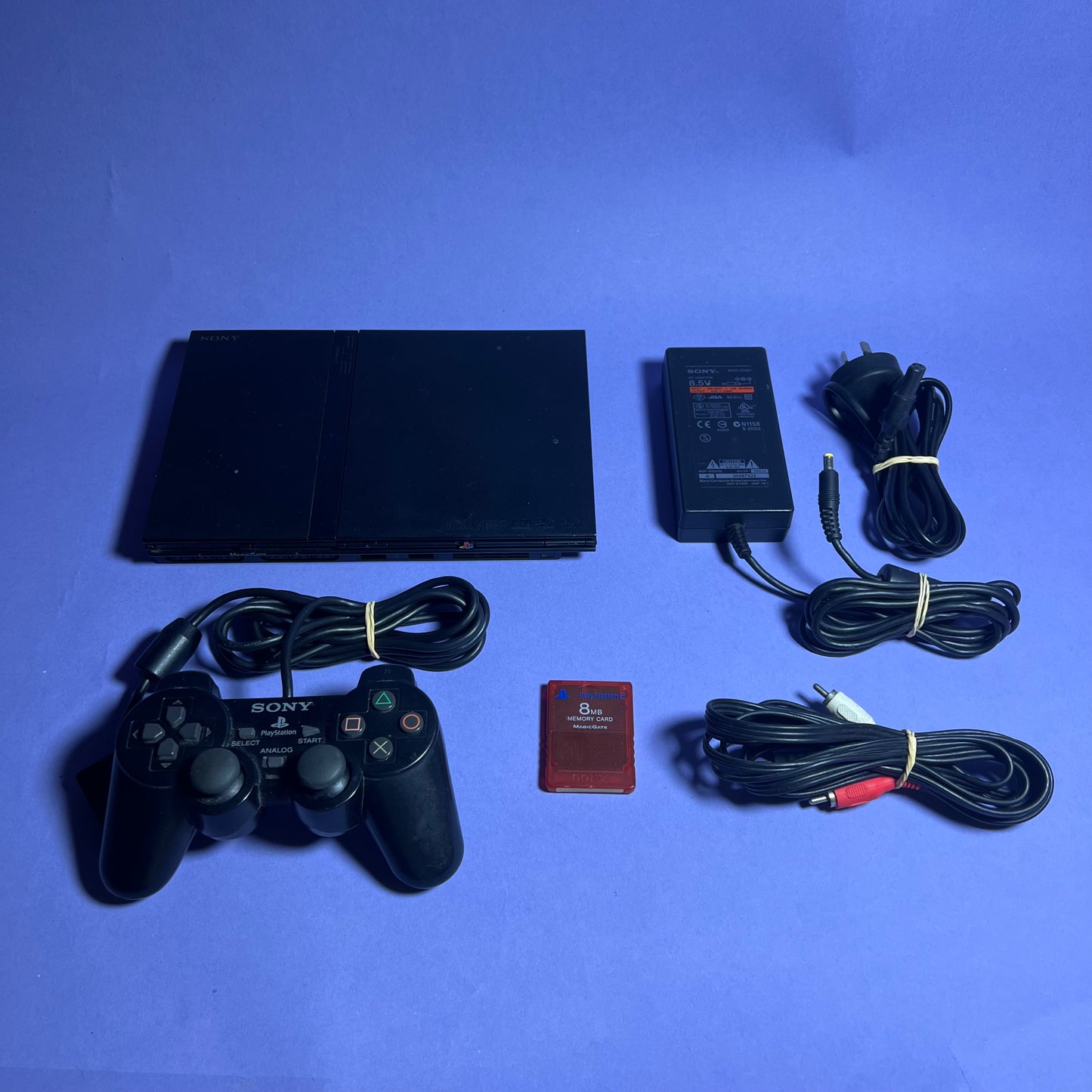 PlayStation 2 Slim Console Black - PS2 Console