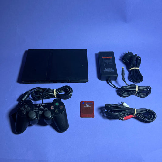 PlayStation 2 Slim Console Black - PS2 Console