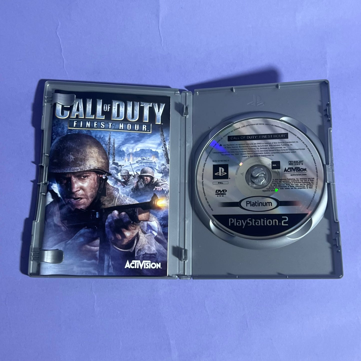 Call of Duty Finest Hour - PS2 Game