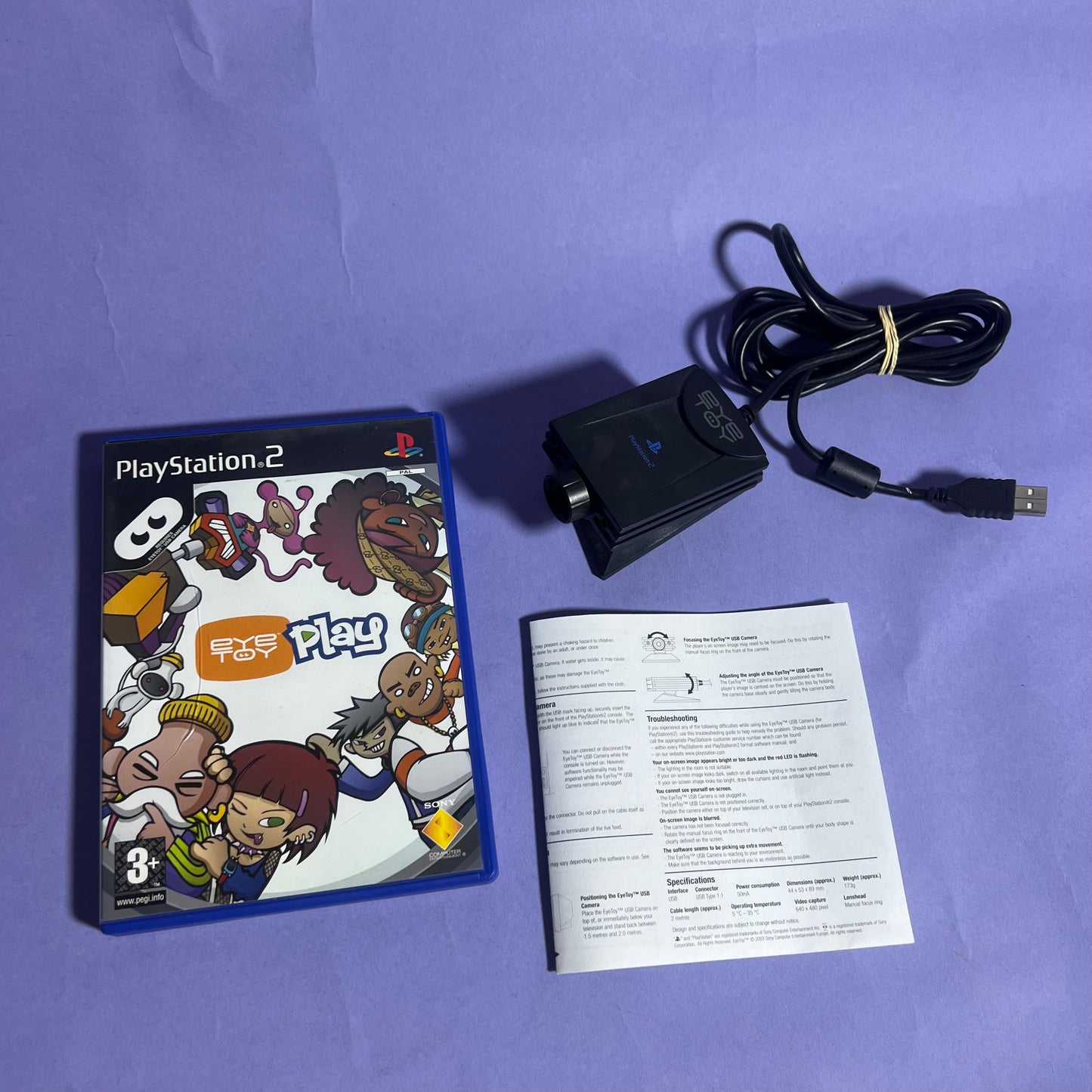 Eye Toy Play Boxed - PS2 Game