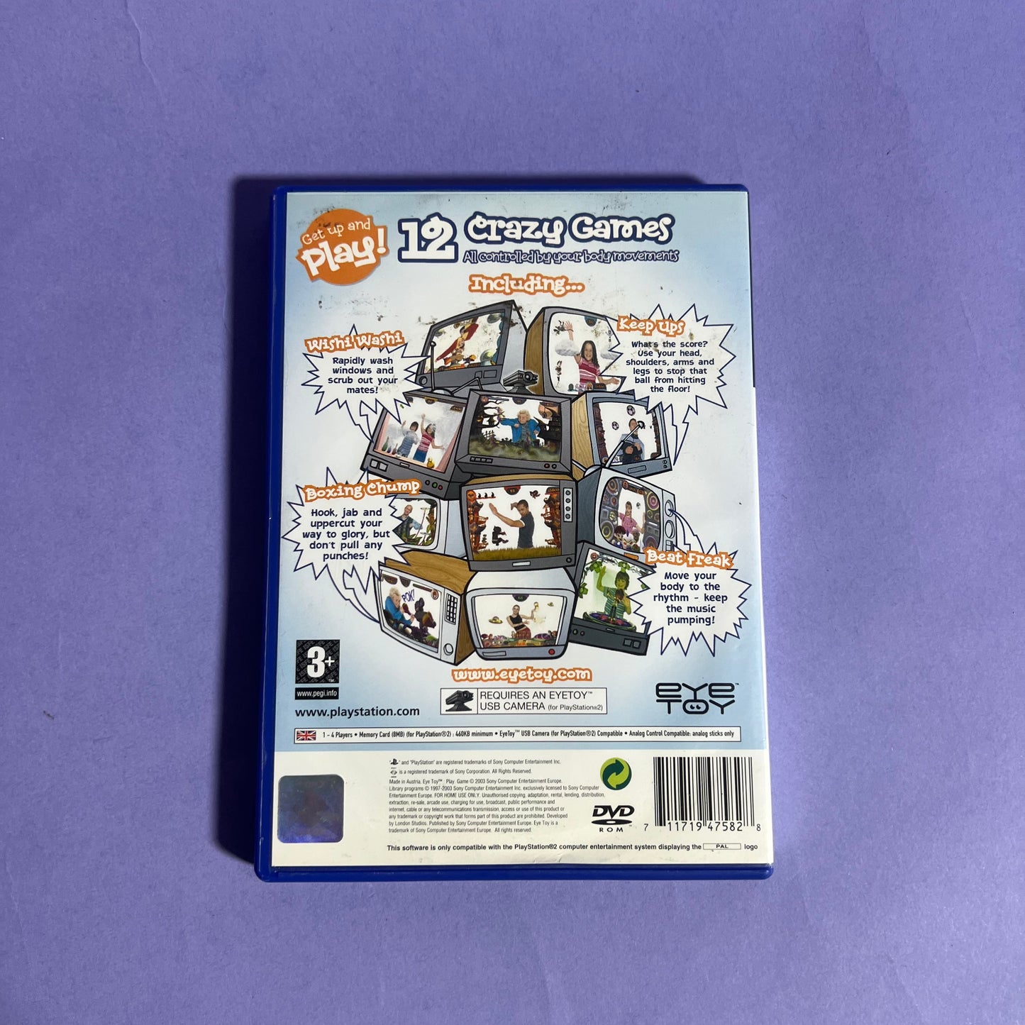 Eye Toy Play Boxed - PS2 Game