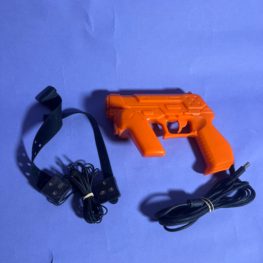 Time Crisis Namco Light Gun and Sensors - PS3 Accessory