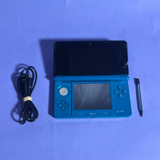Nintendo 3DS Console Aqua Blue - Console
