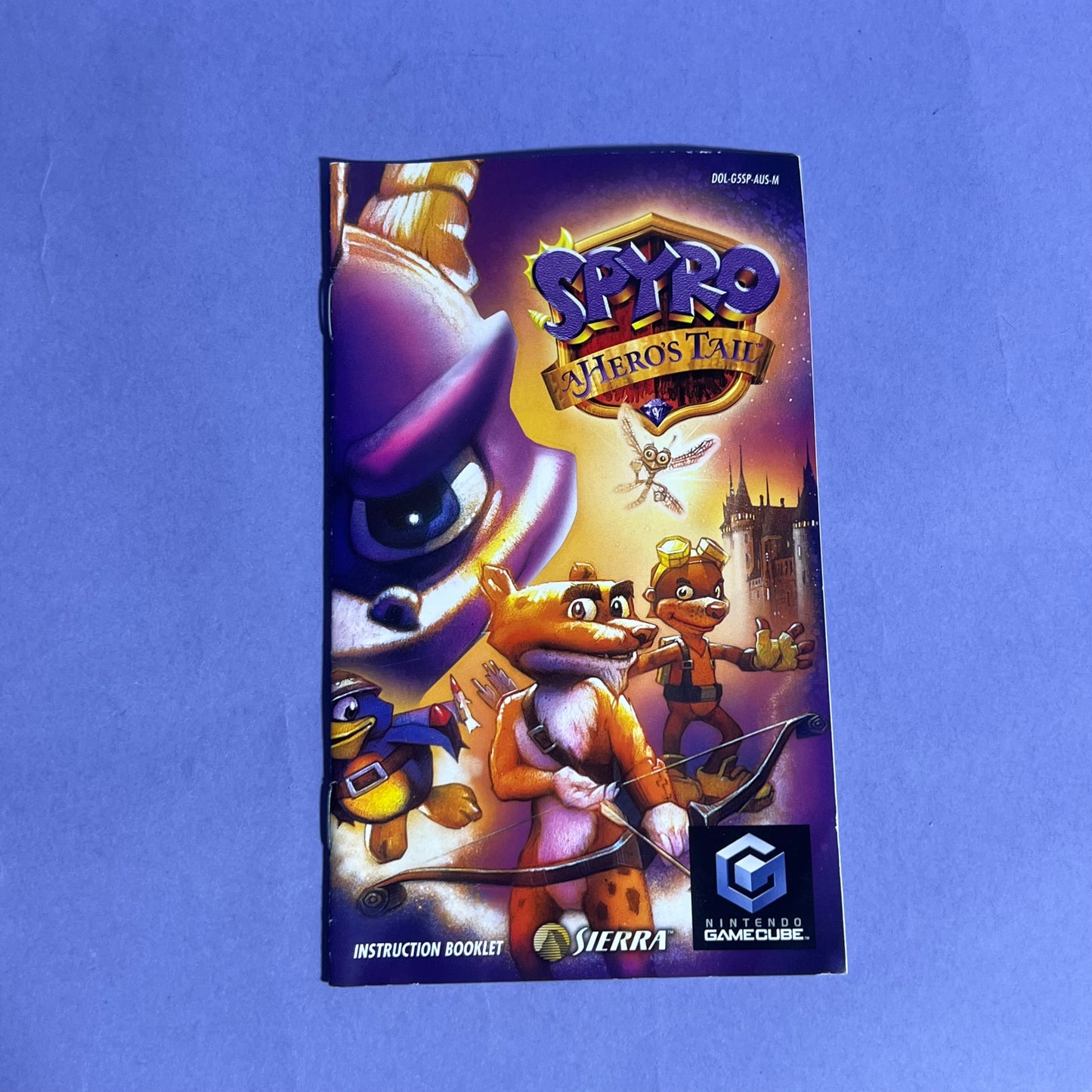 Spyro A Hero's Tail GameCube Manual - GameCube Manual