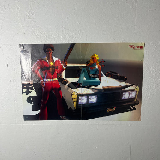 Vigilante & War Games Vintage PlayStation Poster - Poster