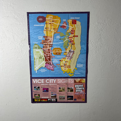 Grand Theft Auto Vice City PS2 Poster - Poster