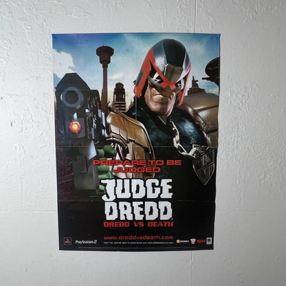 Judge Dredd & Mace Griffen Vintage Poster - PS2 Poster