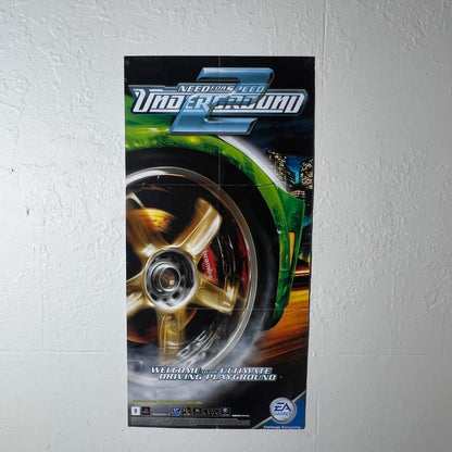 Need for Speed Underground 2 PS2 Vintage Poster - Poster