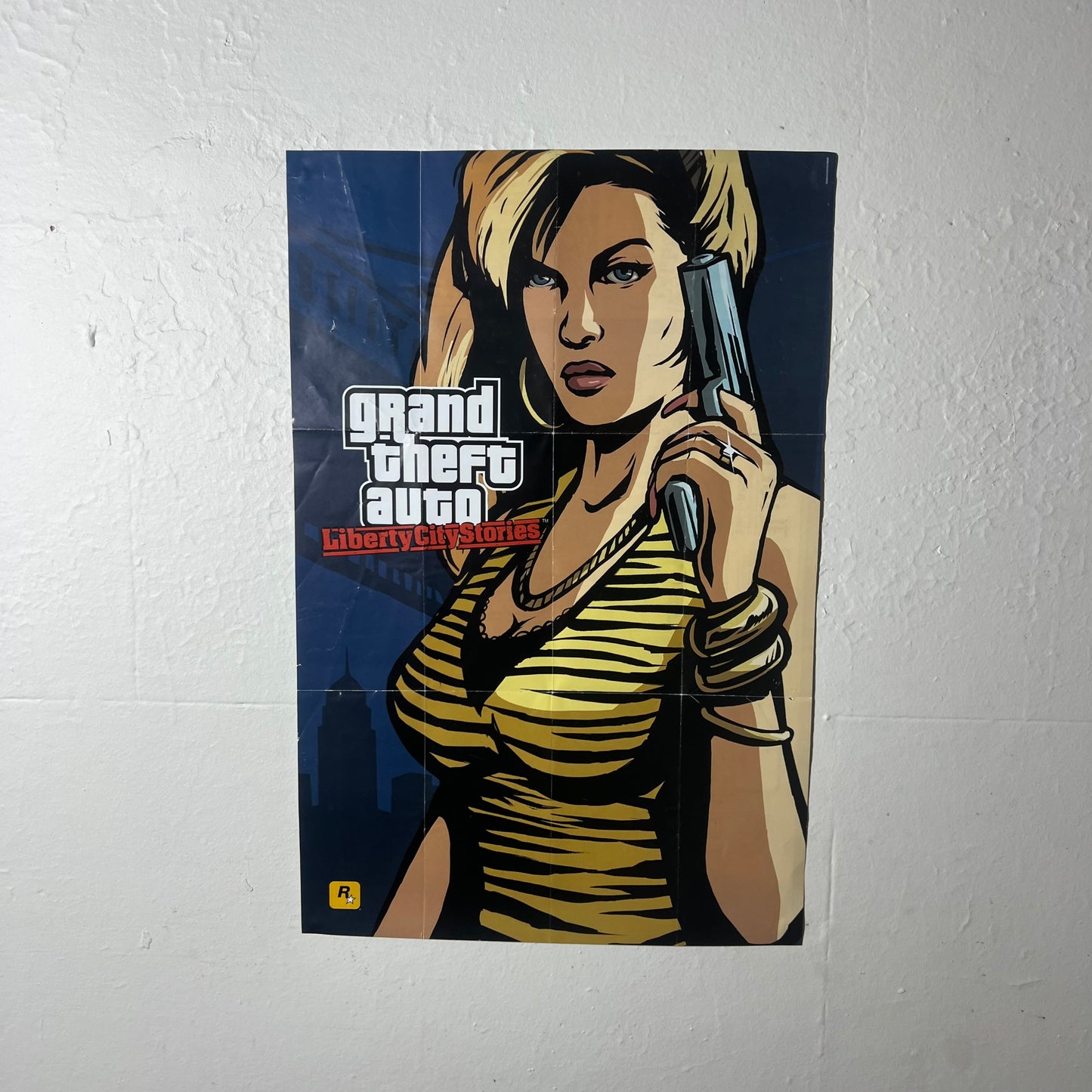 Grand Theft Auto Liberty City PSP Vintage Poster - Poster