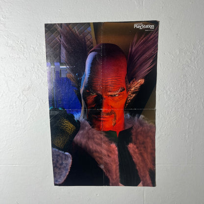 Tekken 3 & Heart of Darkness PS1 Vintage Poster - Poster