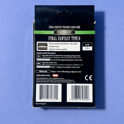 Final Fantasy Trading Card Type-o Starter Set - Collectable
