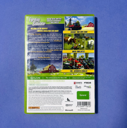 Farming Simulator - Xbox 360 Game - Deal